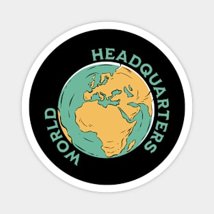 World Headquarters Magnet